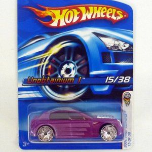 Hot Wheels Unobtainium I #015 First Editions 15 of 38 Purple Die-Cast Car 2006